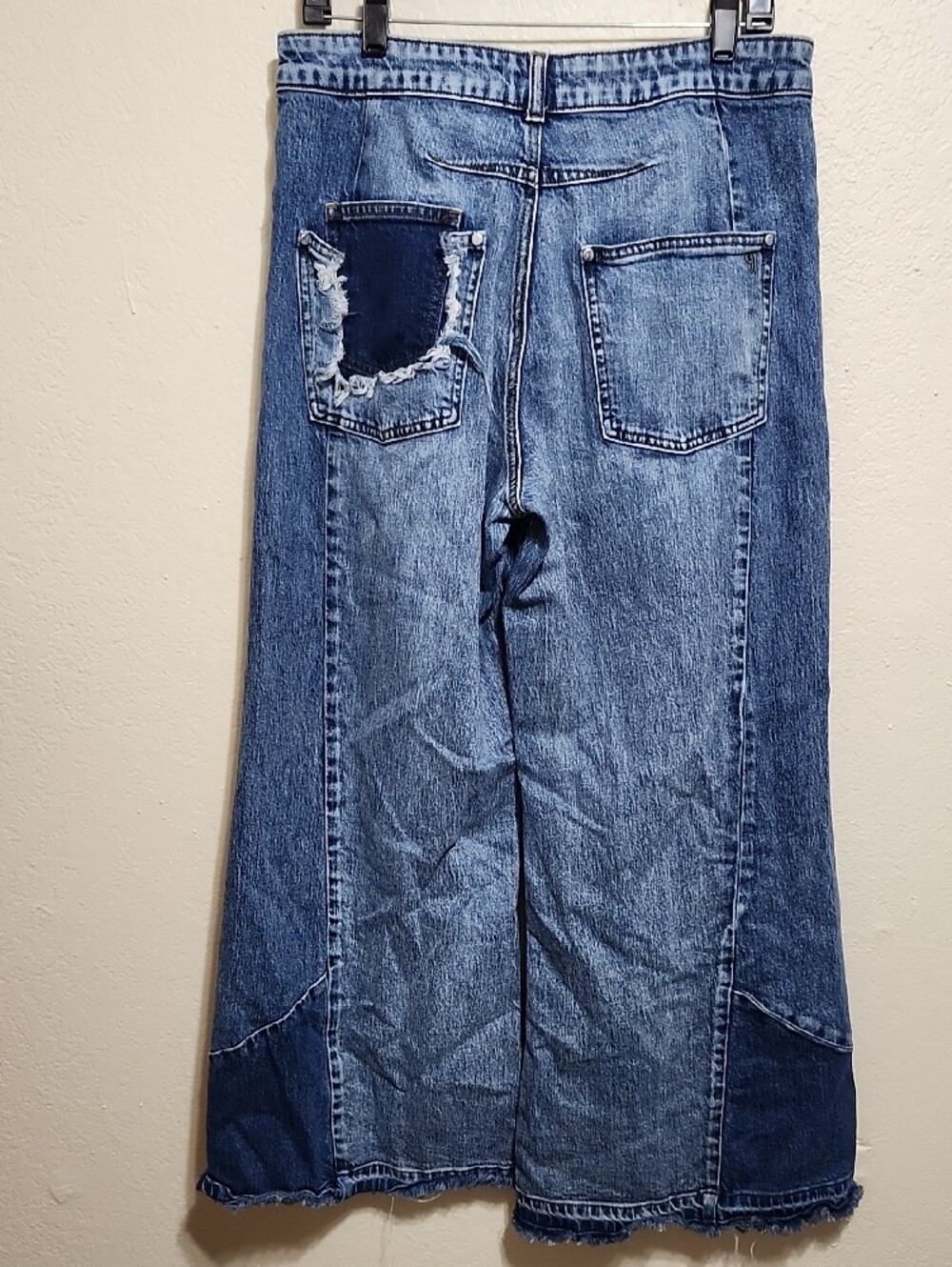 Anthropologie Pilcro Full Curve High-Rise Wide-Leg Jeans Sz 30 - Picture 7 of 14